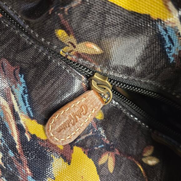 Cath Kidston London Garden Bird Motif Multicolor Oilcloth Day Bag Charming - Picture 10 of 10